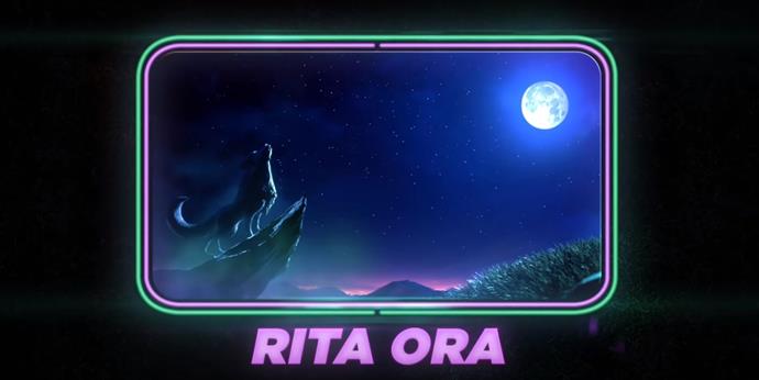 Rita Ora as a wolf