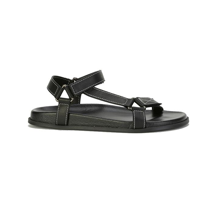 Sandals by Bassike, $550 at [My Chameleon](https://www.mychameleon.com.au/fashion/shoes/sandals/leather-hiker-sandal-black-bassike|target="_blank"|rel="nofollow").