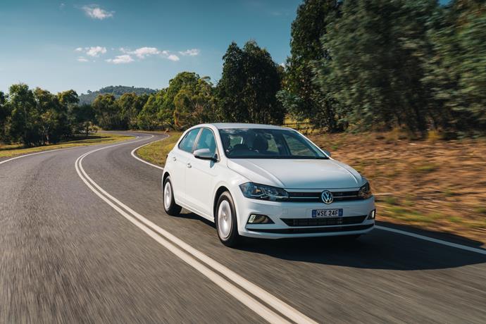 **Volkswagen Polo**
<br><br>
Design-conscious and on a budget? Tech-obsessed minimalist with a mortgage? Say no more. Volkswagen's entry-level hatch has grown up. Another 2018 Elle Drive Awards-winner (as The Piggy Bank Pleaser), the new Polo is unfussy, practical and incredibly feature-heavy. Volkswagen's stylish touchscreen infotainment system adds some futurist-chic styling (and has Apple CarPlay, Android Auto) and standard pleasantries include cruise control, autonomous emergency braking (AEB), fatigue detection, reverse cameras and more.  Perhaps the best detail in the Polo, which is now bigger than its Golf sibling, however, is that this hatchback feels like it's made for adults, not your teenage self. 
<br><br>
*From $17,990; 1.0L, 3cyl; 70kW/175Nm; 4.8L/100km*
