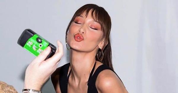 Bella Hadid Makes Out With Lil Miquela Robot In Calvin Klein Campaign |  ELLE Australia