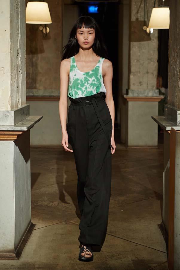 **Graphic prints:** An injection of joy came courtesy of playful prints this season, be it California Dreaming-vibes at Bec + Bridge, an abundance of tie-dye at Resort, or avant garde squiggles at Lee Mathews.
<br><br> Bassike Resort '20