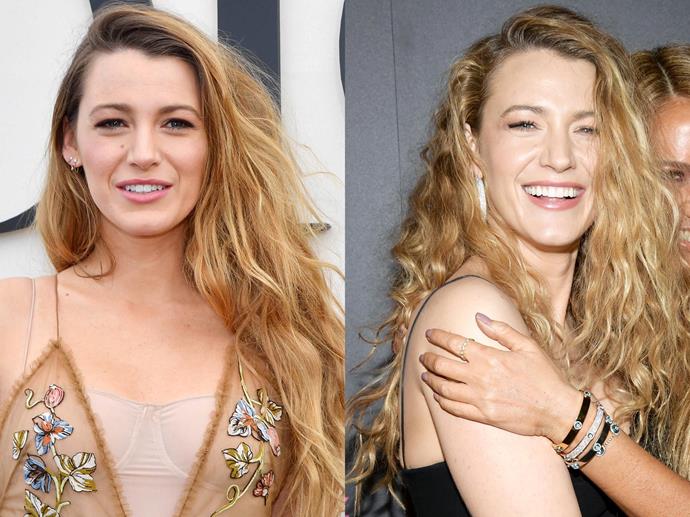**Blake Lively**<br><br>

You can bet that just about everyone coveted breezy 'Serena van der Woodsen' hair for the duration of *Gossip Girl*, but Lively's own deconstructed waves are just as desirable.<br><br>

*Images via Getty*