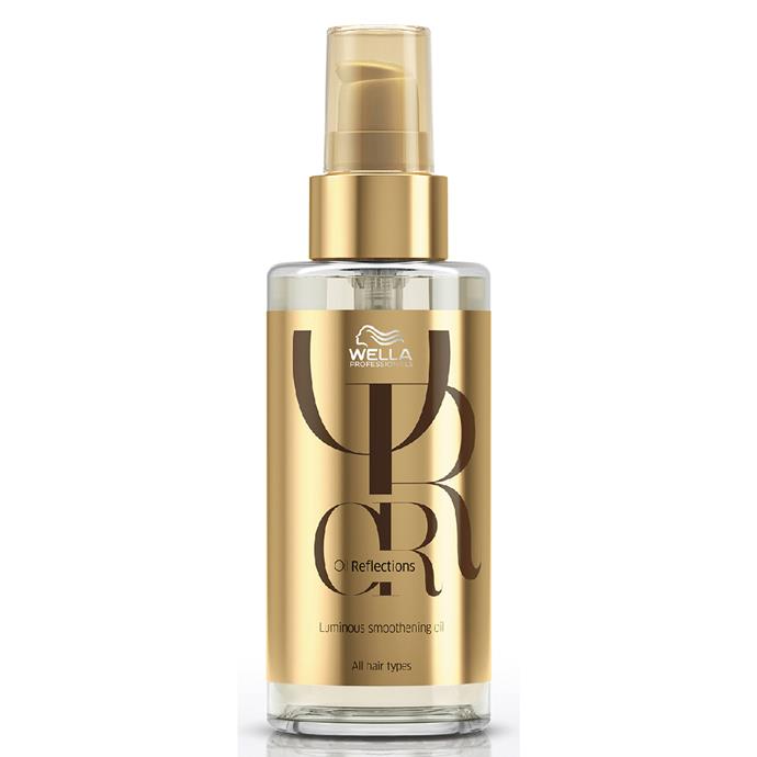 **Wella Oil Reflections Luminous Smoothing Oil, $24.95 at [My Haircare](https://www.myhaircare.com.au/Oil_Reflections_Smoothing_Oil_4253.html|target="_blank"|rel="nofollow")**<br><br>
<br>
 "It smells like vacation and makes your hair slippery and touchable," Markle once told *Beauty Banter* of this product. "I love this stuff! It also doubles as a pretty amazing body oil post bath."