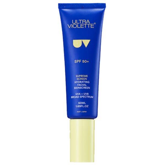 **'Supreme Screen' Hydrating Facial Sunscreen by Ultra Violette** <br><br>
Australian brand Ultra Violette has become a new classic, thanks to its non-offensive formula which also works as a primer for makeup. <br><br>
*$45 for 50mL at [ADOREBEAUTY](https://www.adorebeauty.com.au/ultra-violette/ultra-violette-supreme-screen-spf-50-50ml.html|target="_blank"|rel="nofollow").*