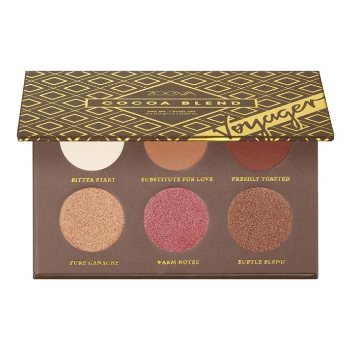 **Cocoa Blend Palette by Zoeva**
<br><br>
Cult beauty brand Zoeva has made quite a splash in the beauty industry in a short period of time. This collection of six shades is really easy to use—they're pigmented but not *too* pigmented and really easy to blend. <br><br>
*$28, available at [Sephora](https://www.sephora.com.au/products/zoeva-cocoa-blend-palette/v/travel-size|target="_blank"|rel="nofollow").*