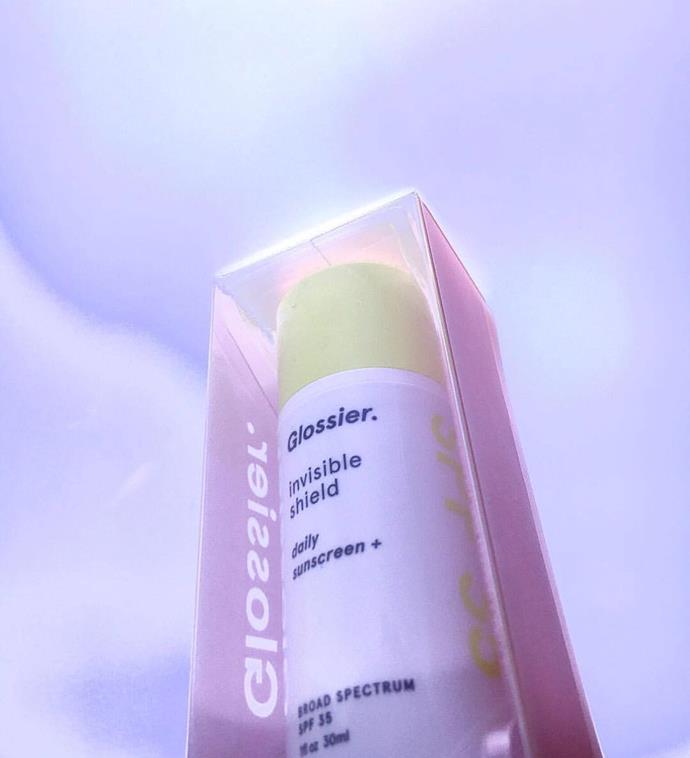 **If you want to try:** Glossier Invisible Shield
