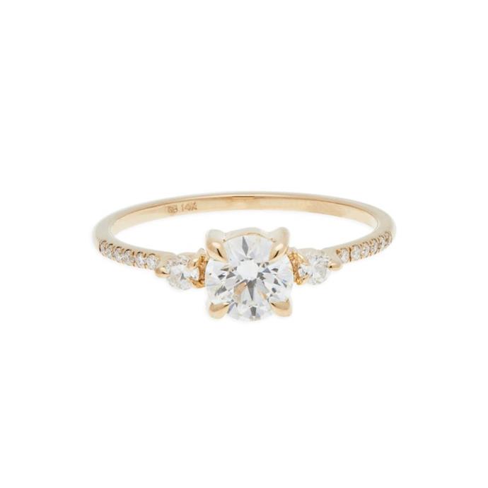Diamond and yellow-gold ring, $7,413 by [Catbird NYC](https://www.catbirdnyc.com/anna-the-swan-supreme.html?source=pepperjam&publisherId=21181&clickId=2850811215|target="_blank"|rel="nofollow").
