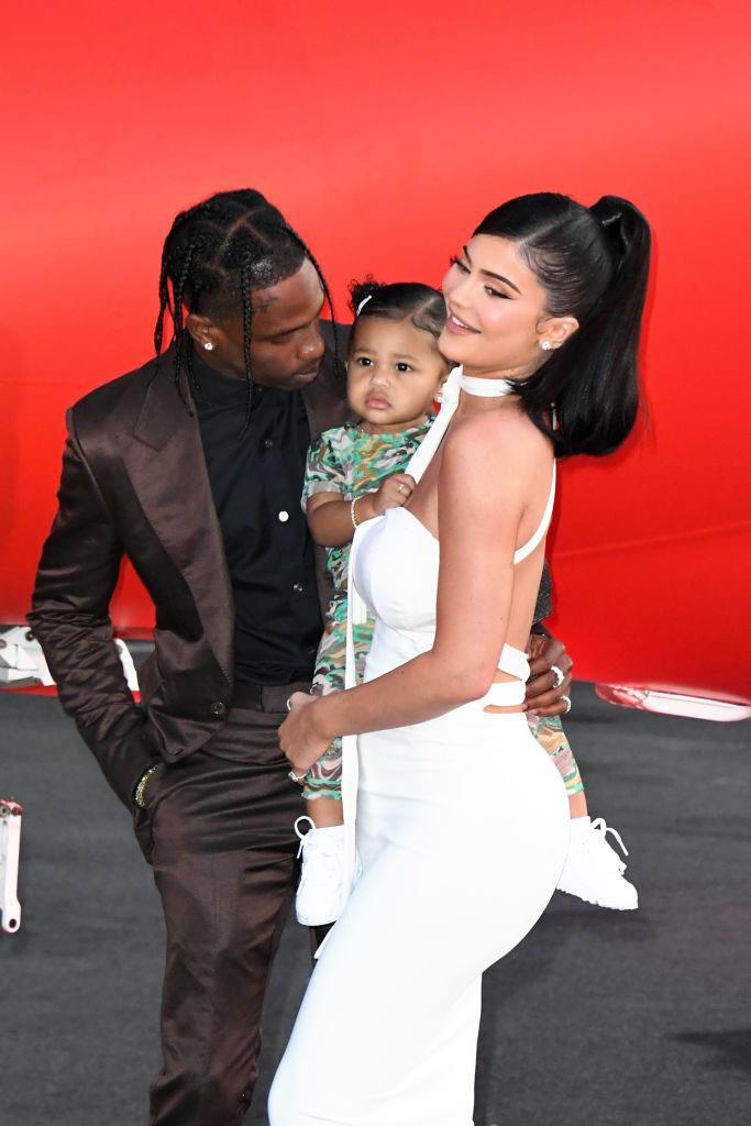 **Kylie Jenner and Travis Scott** <br><br>
Jenner and Scott seemed like one of Hollywood's happiest couples, so fans were naturally surprised when the couple announced they were "taking a break" in October 2019. Though there were many possible [reasons](https://www.elle.com.au/celebrity/kylie-jenner-travis-scott-breakup-reason-22372|target="_blank") for the couple's split, *TMZ* wrote that this "isn't the first time [Jenner and Scott] have taken a break—and in the past, they've managed to work it out". <br><br>
During their two-year relationship, Jenner and Scott famously welcomed a daughter, Stormi Webster, in February 2018.