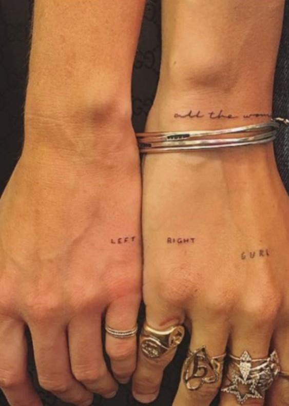 For when you need to remember your left from your right.
<br><br>
*Image via [Pinterest](https://www.pinterest.com.au/pin/781937554037088397/|target="_blank"|rel="nofollow").*