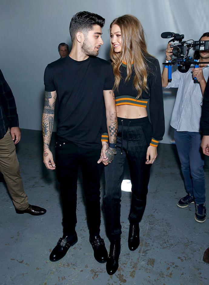 **Gigi Hadid and Zayn Malik** <br><br>
The news of Gigi Hadid and Zayn Malik's split surfaced in January 2019, after *[E! News](https://www.eonline.com/news/1000936/gigi-hadid-and-zayn-malik-are-spending-time-apart-after-split-speculation|target="_blank"|rel="nofollow")* reported that the couple had been "spending time apart" for two months. <br><br>
The supermodel later addressed the split in a statement on [Twitter](https://twitter.com/GiGiHadid|target="_blank"|rel="nofollow"), saying: "I'm forever grateful for the love, time, and life lessons that Z and I shared. I want nothing but the best for him and will continue to support him as a friend that I have immense respect and love for."