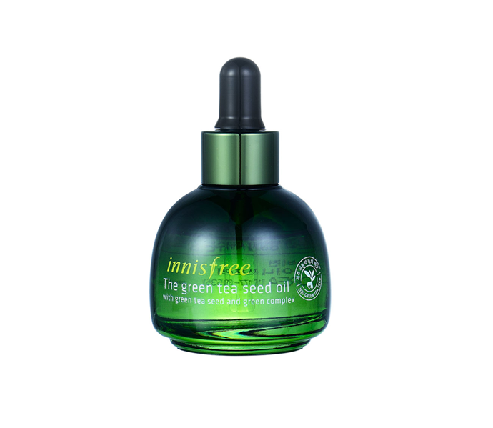 **The Green Tea Seed Oil, $58 by [Innisfree](http://www.innisfree.com/au/en/product/productView.do?prdSeq=25889|target="_blank")**<br>
A green tea and Vitamin E blend committed to aiding skin in the moisture retention realm.
