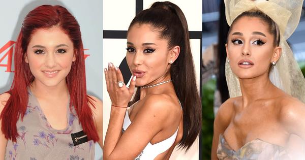 Ariana Grandes Complete Before And After Evolution Elle