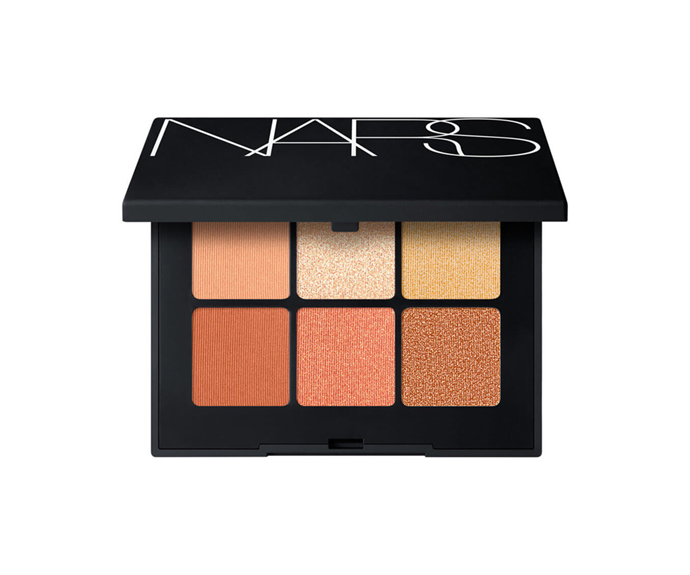 **Voyageur Palette in Nectar by NARS, $49 at [MECCA](https://www.mecca.com.au/nars/voyageur-palette/V-037632.html|target="_blank")**<br>
These shades are a one-swipe situation; AKA *packed* with pigment.