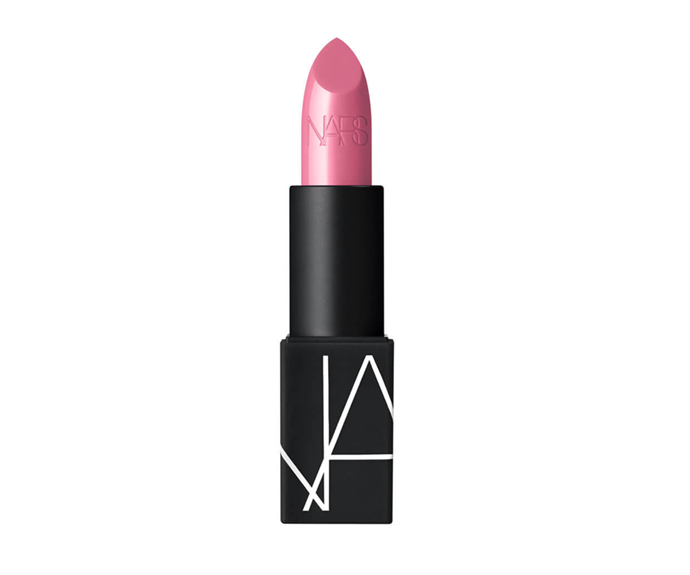 **Lipstick in Roman Holiday by NARS, $40 at [MECCA](https://www.mecca.com.au/nars/lipstick/V-039553.html?cgpath=makeup-lips-lipstick|target="_blank")**<br>
A sheer purple-based pink packed with nourishing lip conditioners.