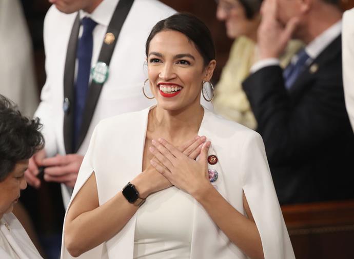 **Alexandria Ocasio-Cortez mincing her opponents** <br><br>
As one of the U.S.'s most determined up-and-coming politicians, AOC won't let anyone get in her way—*especially* if that person is President Trump. <br><br>
The Commander-In-Chief (and notorious Twitter user) seems to spend a lot of time sub-tweeting the 30-year-old congresswoman, but in October 2019, she made sure she had the final word. When the president called her a "Wack Job!" over Twitter, AOC replied: "Better than being a criminal who betrays our country." One scroll through her Twitter account provides countless similar quips.