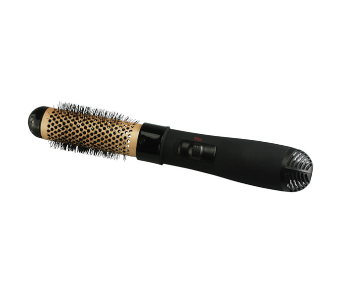**Genesis Hot Air Brush by Silver Bullet, $89.95 at [Oz Hair & Beauty](https://www.ozhairandbeauty.com/products/silver-bullet-genesis-hot-air-brush-32mm|target="_blank")**<br></br>
Featuring a barrel that sits toward the larger end of the spectrum (38mm to be exact), this brush was created to carve out cool-girl waves so natural, effortless and beachy they'd make Gigi Hadid jealous.
