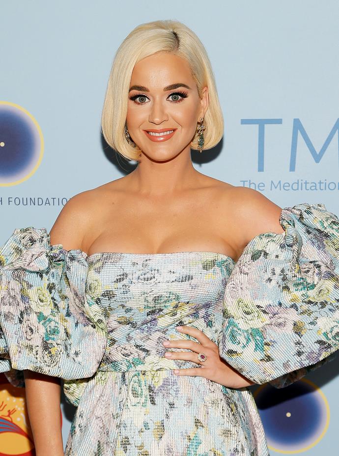 **Katy Perry**
<br><br>
Only days after revealing how experiencing pregnancy during the coronavirus has left her in tears, Perry elaborated further on her mental health via Twitter.
<br><br>
"Sometimes I don't know what's worse trying to avoid the virus or the waves of depression that come with this new norm," 
The Grammy nominee is currently expecting her first child, with fianceé Orlando Bloom.
