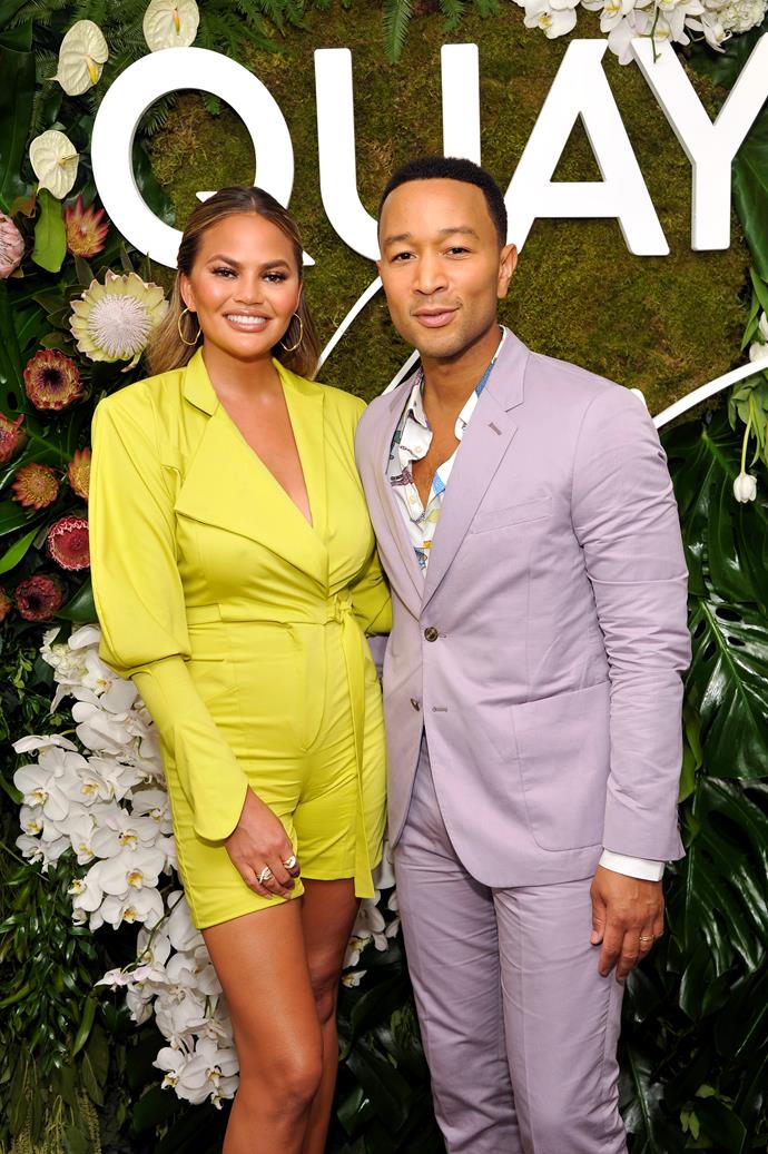 **Chrissy Teigen and John Legend**
<br><br>
While Teigen and Legend are certainly couple-goals now, it seems that things weren't always smooth sailing for the two. Meeting on set of Legend's music video "Stereo", Teigen starred as his love interest in the video.
<br><br>
Despite the pair never *officially* breaking up, Teigen's story of their almost-end certainly did the rounds on the internet. Not long after dating, Teigen joined Legend on tour and the pair began to fall in love over the phone. However, Teigen revealed in [an interview](https://time.com/5233865/chrissy-teigen-john-legend-relationship-timeline/|target="_blank"|rel="nofollow") how things turned upside down, saying:
<br><br>
"He was feeling really bummed and stressed out. He was like, 'I can't be in a relationship right now.' That lasted for one day. Literally, a day...It was the stress of him having to maybe cancel a show, and he had never been in a real relationship—or so he says now. I always joke, 'Remember when you tried to break up with me?' He's like, 'Yes, sorry. Big mistake.'"
<br><br>
Thankfully, the pair got engaged and were married by September 2013. Teigen and Legend have two children: Luna and Miles.