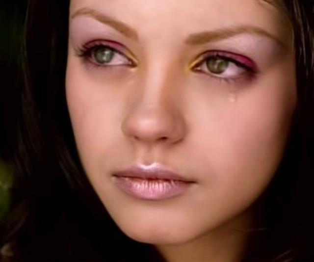 **Mila Kunis in Aerosmith's video for "Jaded"**
<br><br>
If you couldn't love Mila Kunis any more, the *That '70s Show* alum made a guest apperance in Aerosmith's "Jaded" music video in 2013. A surprising pair, Kunis made her cameo for the iconic rock band, playing a character who finds the life of lavish and luxury a complete and utter bore.
<br><br>
*Watch it [here](https://www.youtube.com/watch?v=qbexOeoH5hg|target="_blank"|rel="nofollow").*