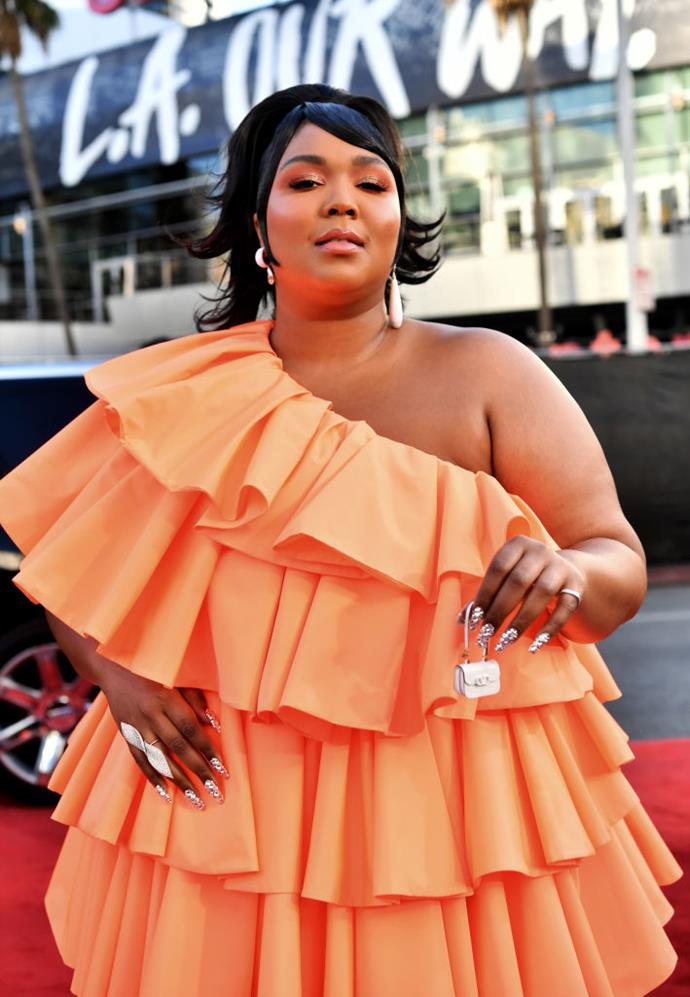 **Lizzo**<br><br>

Although the "Good As Hell" singer hasn't explicitly used the term 'pansexual' to describe her sexual orientation, she did reveal in a 2018 interview that she doesn't ascribe to any one specific identity.<br><br>

"When it comes to sexuality or gender, I personally don't ascribe to just one thing. I cannot sit here right now and tell you I'm just one thing," she [said](https://www.teenvogue.com/story/lizzo-music-issue|target="_blank"|rel="nofollow").<br><br>

"That's why the colors for LGBTQ+ are a rainbow! Because there's a spectrum, and right now we try to keep it black and white. That's just not working for me."