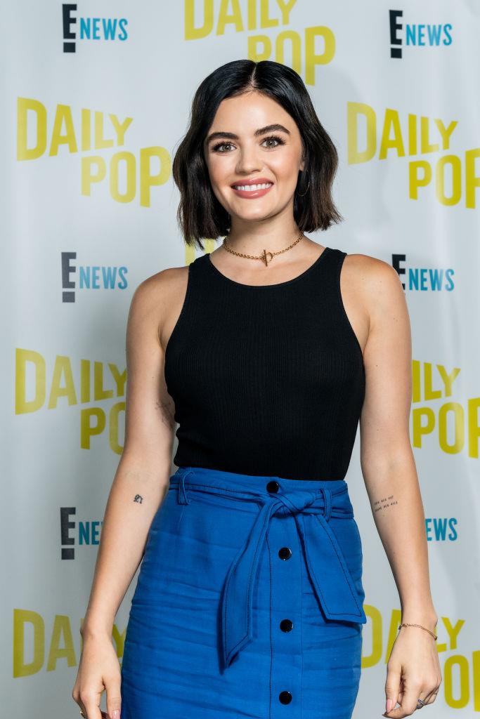 <p>Lucy Hale's real name is Karen Lucille Hale.