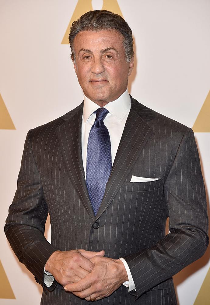 **Sylvester Stallone**<br><br>

*Rocky* star Sylvester Stallone's first two children copped rather unusual names: a son named **Sage Moonblood Stallone** (yes, really) and **Seargeoh** (don't worry, it's pronounced 'Sergio'). He also has three daughters by his second marriage, Sophia (nice), Scarlet (different) and **Sistine** (unusual).