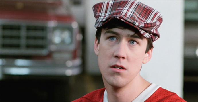 **Alan Ruck in *Ferris Bueller's Day Off***
<br><br>
**Character Age:** 17
<br><br>
**Real Age:** 29
<br><br>
His impeccable portrayal of the very jaded Cameron makes much more sense now, he's experienced adulthood.