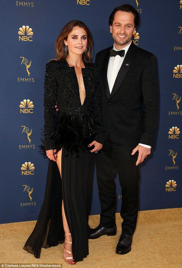 **Keri Russell and Matthew Rhys**
<br><br>
They play a killer spy duo in the hit series *The Americans*, and the thrilling scenes may have sparked some romance between the two as they began dating in 2014 and as of August, 2020, are still together. 