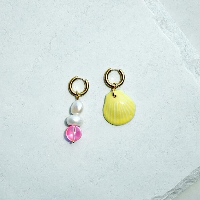 Our pick: '[Lucky Shell Pearly Earrings](https://nottejewelry.com/earrings/lucky-shell-pearly-earrings-7mynr|target="_blank"|rel="nofollow"),' $74 AUD.