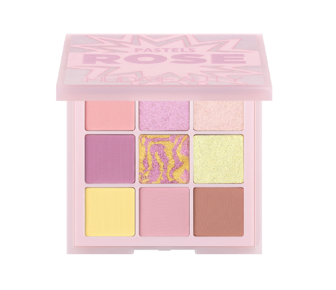 Pastel Obsessions Eyeshadow Palette in Rose by Huda Beauty, $58 at [Sephora](https://www.sephora.com.au/products/huda-beauty-pastels-obsession-eyeshadow-palette/v/rose|target="_blank"|rel="nofollow").