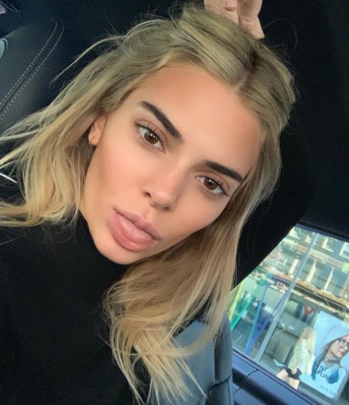 Kendall briefly went blonde for a few runway shows in early 2020. She recently posted an Instagram saying that she missed the look but we love her current hair.