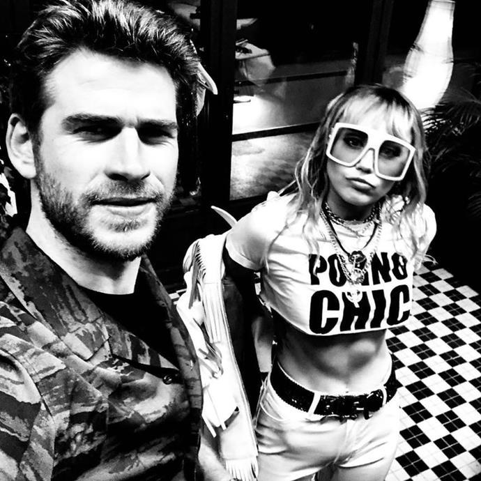 **EXERCISE: Core is key**<br><br>

Cyrus' now ex-husband, Liam Hemsworth, paid tribute to her toned stomach on Instagram, sharing this black and white snap with the caption: "Abs like a ninja turtle." It's true that a lot of Cyrus' workouts are focused on strengthening her core. "You have to learn how to not just tighten up your tummy but actually pull your tummy in to your lower back as much as you can," Cyrus' Pilates instructor told *[PEOPLE](https://people.com/style/miley-cyruss-pilates-instructor-on-how-to-get-the-stars-crop-top-ready-abs-and-super-lean-legs/|target="_blank"|rel="nofollow")*. "Just doing 40 crunches a day isn't gonna do it for you."<br><br>

*Image: Instagram/@liamhemsworth*