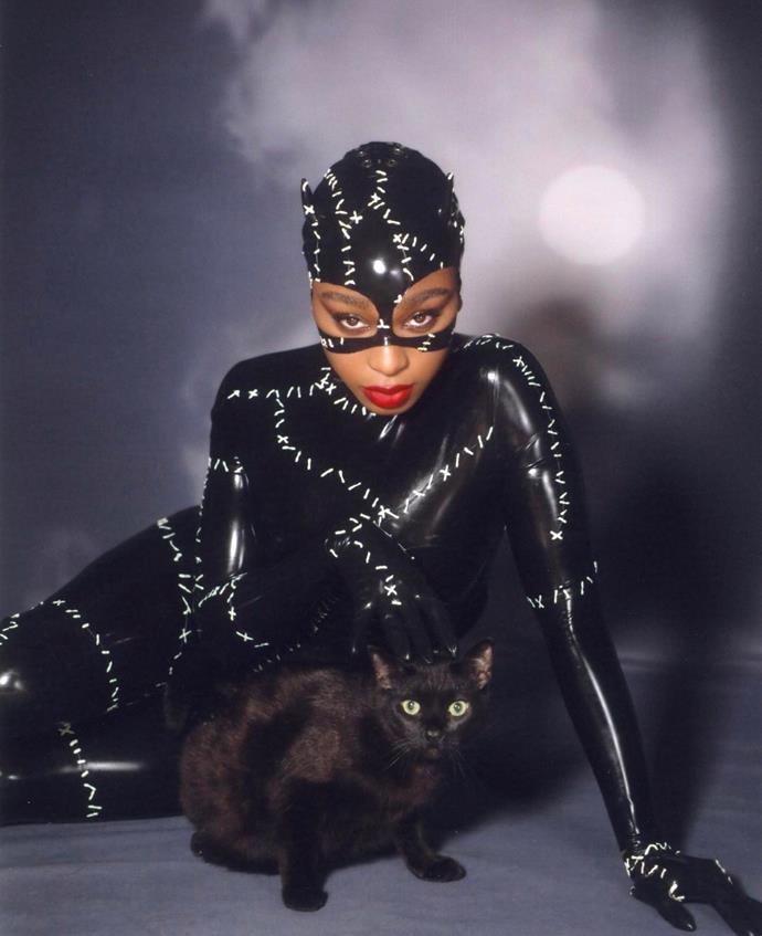 Normani as Catwoman from *Batman*.