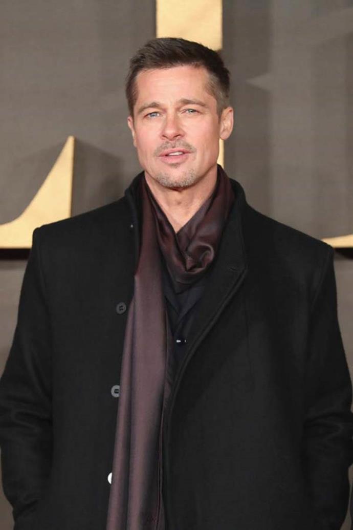 **Brad Pitt**<br><br>

In a new interview with *[GQ](http://www.gq.com/story/brad-pitt-gq-style-cover-story|target="_blank"|rel="nofollow")*, Pitt opened up about his decision cut alcohol out of his life: "I didn't want to live that way any more."