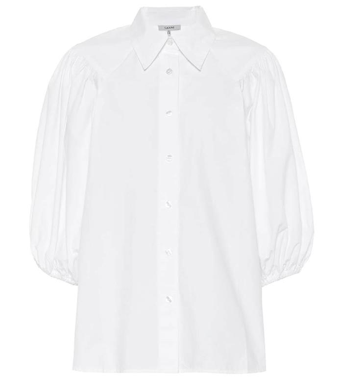 **9. Ganni cotton shirt**<br><br>

Danish cult-favourite Ganni continues its reign as one of the most desireable [Scandi brands](https://www.elle.com.au/fashion/scandinavian-fashion-brands-17537|target="_blank") on the market. Its range of breezy cotton shirts, in particular, are largely sold out everywhere, and currently sit in ninth place on the list.<br><br>

*Cotton poplin shirt by Ganni, now $116 at [Mytheresa](https://www.mytheresa.com/en-au/ganni-cotton-poplin-shirt-1112399.html|target="_blank"|rel="nofollow")*