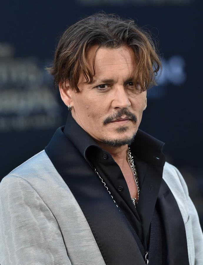 **Johnny Depp** <br><br>
Like Jennifer Aniston, Depp also worked as a telemarketer before he was famous, and also didn't gel with the job. <br><br>
In a 2014 interview with *Interview* Magazine, Depp explained: "You made up a name, like, 'Hey, it's Edward Quartermine from California. You're eligible to receive this grandfather clock or a trip to Tahiti.' You promise them all these things if they buy a gross of pens. It was just awful. But I actually think it was the first experience I had with acting."