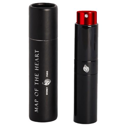 'Refillable Travel Vial' by Map Of The Heart, $25 at [Adore Beauty](https://www.adorebeauty.com.au/map-of-the-heart/map-of-the-heart-travel-purse-spray-8ml.html|target="_blank"|rel="nofollow").