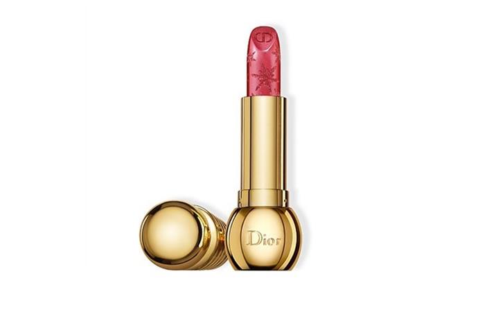 **Dior Diorific Glittery Rose Lipstick**
<br><br>
For the holidays, Dior has dropped four new sparkling lipstick shades for a touch of French glam. This new release feels like more than just a lipstick though, coming in its own ornamental weighty gold case complete with snowflakes engraved on the bullet. Our colour pick? The glittery rose for that subtle addition to your party season beauty look. 
<br><br>
Limited Edition by Dior, $60 at [David Jones](https://www.davidjones.com/beauty/new-in/lips/23816244/Diorific-Limited-Edition.html|target="_blank"|rel="nofollow").