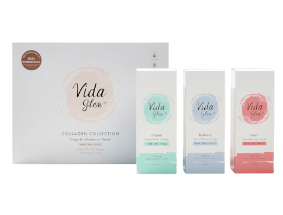 Collagen Collection 30-pack by Vida Glow, $59.95 at [Adore Beauty](https://www.adorebeauty.com.au/vida-glow/vida-glow-collagen-collection-30-pack.html|target="_blank"|rel="nofollow").