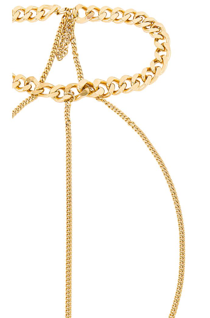 **The Chunky Body Chain**<br><br>

Choker Body Chain by Aureum X Revolve, $143.47 at [Revolve](https://fave.co/3guRWo1|target="_blank"|rel="nofollow")