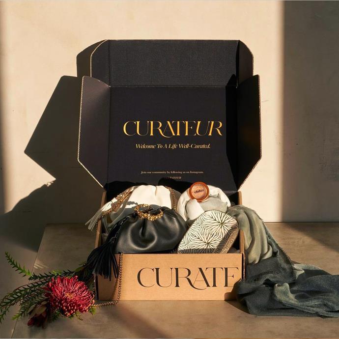 ***Rachel Zoe's Curateur*** <br><br>
Curateur was created by stylist Rachel Zoe, and includes hundreds of dollars worth of products for a quarter of the cost. You're also given the option to customise products and select the colours and designs you like the most. <br><br>
*Shop at: [Curateur](https://www.curateur.com/|target="_blank"|rel="nofollow")*
<br>
*Image: [@curateur](https://www.instagram.com/curateur/|target="_blank"|rel="nofollow")*