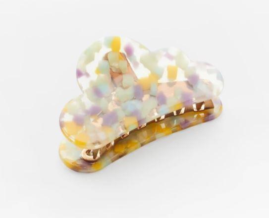 Jessica Clip in Springtime, $45 by [Valet Studio](https://valetstudio.com/collections/claw-clips/products/jessica-clip-in-springtime|target="_blank"|rel="nofollow").