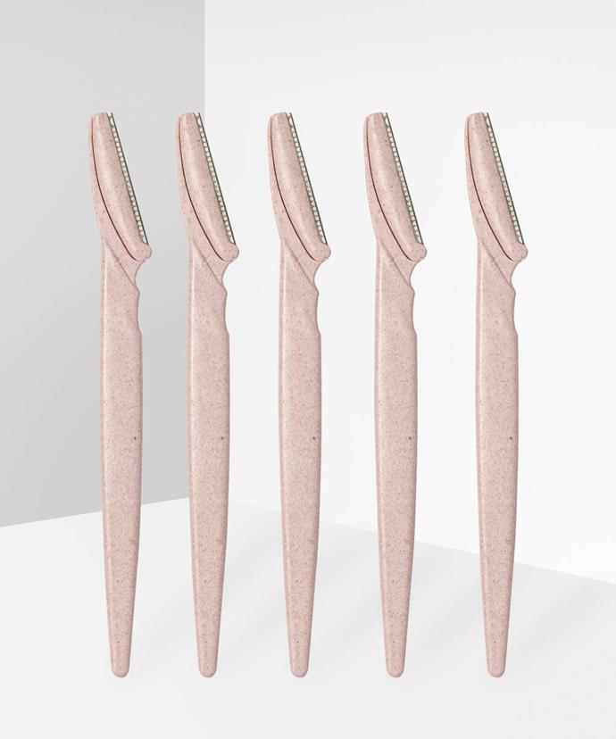 Eco-friendly dermaplaners by Kitsch, $12 at [Beauty Bay](https://fave.co/3qi7JKj|target="_blank")