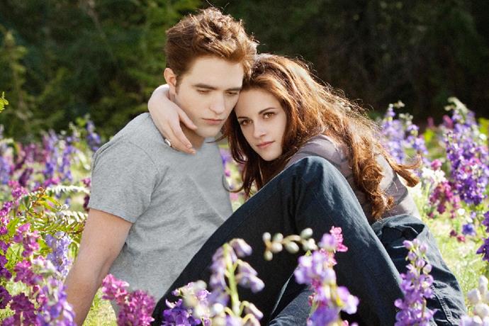 **Edward Cullen in *Twilight***
<br><br>
Far from a surprise, Edward Cullen is the poster boy for creepy, predatory romance. Not only did he watch Bella sleep—and excused his actions by claiming he was protecting her—he strung her along. His worst moment? When he broke up with her in the middle of an unsafe forest, leaving her alone after spending the better part of two movies never leaving her side in fear of her 'safety'.