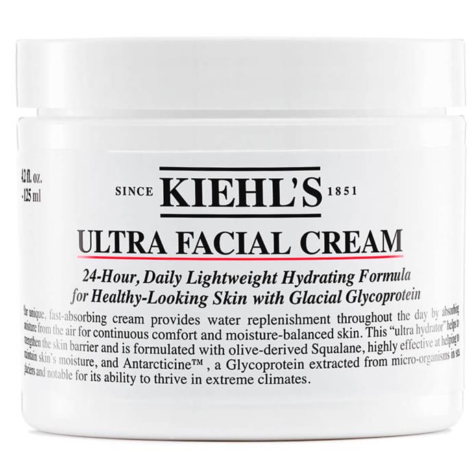 **Ultra Facial Cream by Kiehl's** <br><br>
The pursuit of the best moisturiser for dry skin starts here. There's a reason Kiehl's' Ultra Facial Cream has attained cult status, becoming one of their best-selling products. With its thick (albeit not *too* thick) formula, it'll keep your skin moist for up to 24 hours after application, steering clear of the unwanted moisturiser 'sheen' that many people fear. <br><br>
*$51 for 50mL, available at [Kiehl's](https://fave.co/3aNMiK6|target="_blank"|rel="nofollow")*