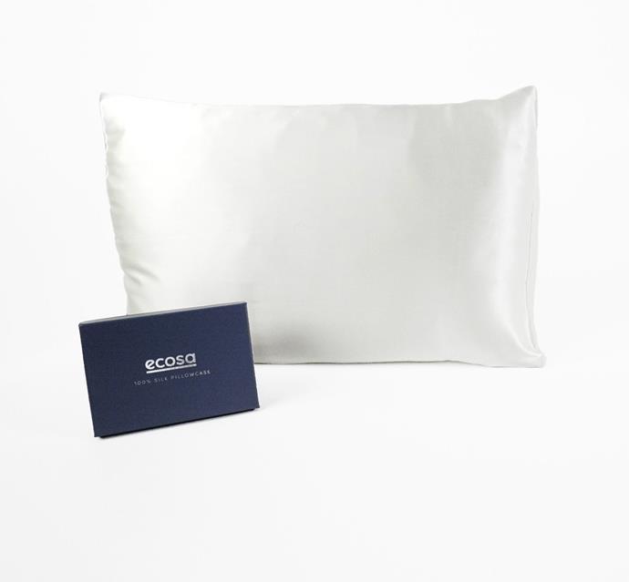 Silk Pillowcase in White, $89 now $71.20 at [Ecosa Australia](https://go.linkby.com/LHJECEMD/silk-pillowcase?color=white|target="_blank"|rel="nofollow")
