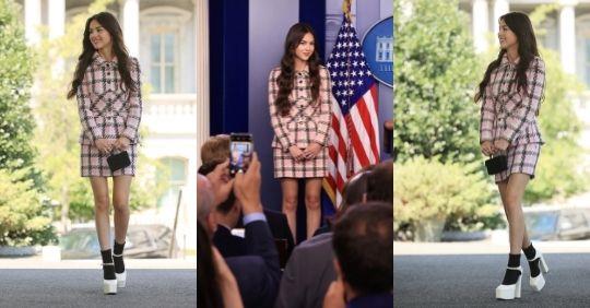 Why Everyone's Obsessed With Olivia Rodrigo At The White House - Capital