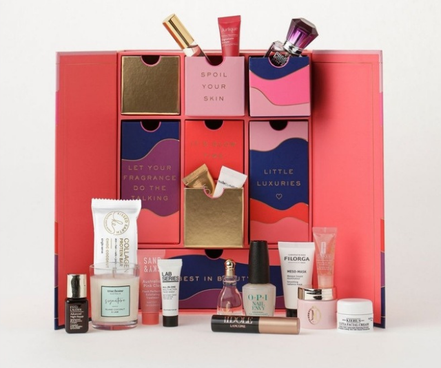 **Myer Little Box of Beauty, $89 from [Myer](https://www.myer.com.au/p/truessentials-myer-little-box-of-beauty|target="_blank")** <br><br> 
Myer's advent calendar really is a little box of beauty. Unwrapping 24 days of the store's best-selling beauty products is like taking a blissful walk around its beauty counters in the comfort of your home.