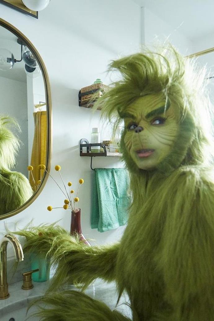 **Janelle Monáe** as The Grinch from *How the Grinch Stole Christmas*