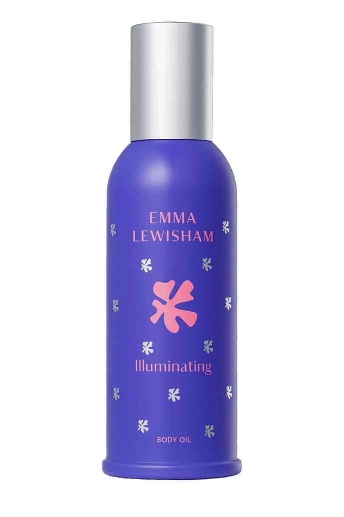 Cult Kiwi beauty brand Emma Lewisham is answering our summer prayers with the launch of this brand new limited-edition Face and Body Oil.
<br><br>
The scientifically backed skincare brand promises to deliver unparalleled hydration, skin health benefits and an illuminating sun-kissed glow all-year-round.
<br><br>
Emma Lewisham's first ever body product is packaged in a chic parcel, designed by eminent Sydney artist Gabrielle Penfold, guaranteed to get you into the summer spirit. 
<br><br>
This is one gift we're itching to unwrap.
<br><br>
**Illuminating Face & Body Oil**, $88 at [Emma Lewisham](https://emmalewisham.com.au/collections/all/products/illuminating-radiant-face-body-oil?variant=41109415952545|target="_blank"|rel="nofollow")